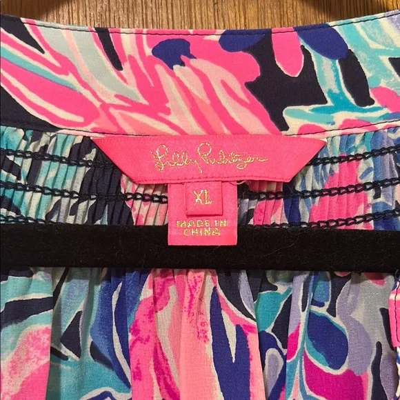 Lilly Pulitzer Elsa Silk Top - Picture 2 of 8